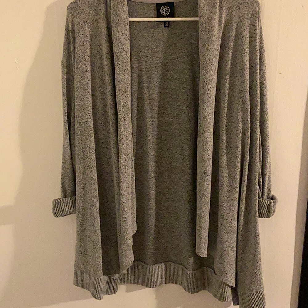 Grey Comfy Cardigan
